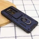 Протиударний чохол Armor Ring + захиcт камери для Xiaomi Redmi Note 9 case Simon синій - изображение 12