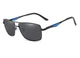 Мужские поляризационные солнцезащитные очки KINGSEVEN N7906 Black Gray - изображение 3