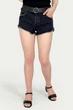 Джинсовые шорты Pull & Bear 9696/308/800 черные L - изображение 3