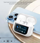 Беспроводные наушники Mzymi A8 Pro шумоподавляющие наушники Bluetooth с сенсорным управлением/ белые - изображение 5