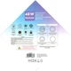 Ремкомплект для LED светильника круг 48W 306х306мм, 5000К - изображение 2