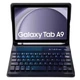 Чохол із Bluetooth - клавіатурою Glass Magnet Flip Cover 360 для Samsung Galaxy Tab A9 black - зображення 1