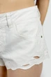 Джинсовые шорты Pull & Bear 5696/331/250 белые M - изображение 7