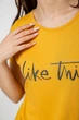 Футболка AGER L Гірчичний 244R501 - зображення 5