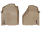Килимки у салон Dodge Ram 1500 2009, Quad Cab, передні, бежеві, Weathertech 452381 - зображення 1