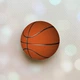 Держатель для смартфона / планшета попсокет Popsocket Белый :: Баскетбольный мяч - изображение 1