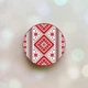 Держатель для смартфона / планшета попсокет Popsocket Красный :: Вышиванка (принт 4_6) - изображение 1