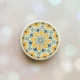 Держатель для смартфона / планшета попсокет Popsocket Белый :: Узор (принт 4_2) - изображение 1