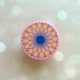 Держатель для смартфона / планшета попсокет Popsocket Розовый :: Узор Цветок (принт 4_1) - изображение 1