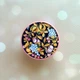 Держатель для смартфона / планшета попсокет Popsocket Розовый :: Узор Фрукты (принт 4_7) - изображение 1