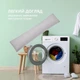 Наволочка для подушки NORDIC IDEIA 40х140 см бязь хлопок с молнией серая 4993700 - изображение 8