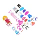 Настільна гра Магнітна одягалка "Trendy girl" Vladi Toys VT3702-23 укр - зображення 4