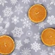Скатерть на стол водоотталкивающая 100х100 SNOWFLAKES CS2 4965595 - изображение 3