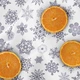 Скатерть на стол водоотталкивающая 160х220 SNOWFLAKES CS1 4965600 - изображение 3
