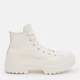 Женские кеды кожаные высокие Converse Ctas Lugged Heel Hi A10370C 36 (5.5US) 22.5 см Молочные (194435015088) - изображение 1