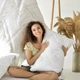 Ковдра Air Dream Classic літня ТМ IDEIA 175*210 см рози. - зображення 5