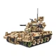 Конструктор детский игровой.Зенитная установка танк военный 1270 детали, хаки 4967100 - изображение 1