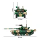 Конструктор игровой детский.Танк военный T-90 1773 на детали 4967095 - изображение 3