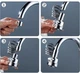 Аератор економайзер води насадка на кран з гнучким подовжувачем Faucet Water Mixer - изображение 5