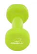 Гантель вінілова PowerPlay 4125 Achilles 3 кг. Зелена (1шт.) 4911538 - изображение 4