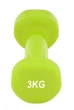 Гантель вінілова PowerPlay 4125 Achilles 3 кг. Зелена (1шт.) 4911538 - изображение 5