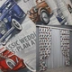 Шторная ткань, с разноцветным принтом "Classic Car". Цвет разноцветный. Код 1499ш 4946561 - изображение 10