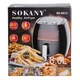 Аэрофритюрница Sokany SK-8013 на 8 литров 1800 Вт черная 4787078 - изображение 6