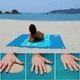 Пляжное покрывало анти-песок PR2 200 х 150 см, легкое, мягкое, ПВХ - изображение 2