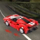 Конструктор Ferrari Спортивна машина 329 деталі, червона 4967065 - зображення 4