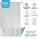Штора для ванної кімнати EVEN з кільцями 12 шт 180x180 PEVA 4923884 - зображення 2