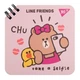 Блокнот YES Line Friends Chu 151750 80 листов 4918682 - изображение 1