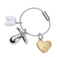 Брелок для ключів Troika Welcome Baby (дитячі туфлі, пустушки, серце) HDSYR_1060 - зображення 1