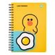 Блокнот на спирали 2 в 1 в клетку YES Line Friends Sally 151780 4915767 - изображение 1