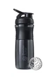 Шейкер спортивний (пляшка) BlenderBottle SportMixer Flip 28oz/820ml Black - зображення 3