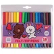Набір фломастерів YES Line Friends 650551 18 кольорів 4920145 - зображення 1