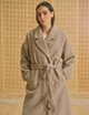 Женское пальто Diverse COATANA M/L Бежевый меланж (5905384060396) - изображение 5