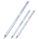 Ручка гелева авт. AXENT AG1121-02 Fineline, 0,38мм синя (12) /AG1121-02-A/ - зображення 2