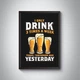 Набір вінтажних пивних постерів для пабу / 8 шт / пивний плакат / beer vintage poster 8 - изображение 4