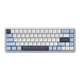 Механическая клавиатура на магнитных переключателях AJAZZ AK680 MAX HE с RGB подсветкой White\Blue - изображение 1