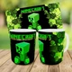 Дитячий набір Майнкрафт Кріпер «Minecraft» рюкзак, сумка-бананка, кружка з принтом для хлопчика на подарунок (0648) - зображення 9