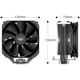 Кулер для процесора PсCOOLER K4 чорний (K4 BK) - изображение 10