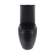 Унітаз для підлоги Qtap Robin Ultra Quiet безободковий з сидінням Soft-Close MATT BLACK QT13226083AMB - зображення 3