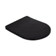 Унітаз для підлоги Qtap Scorpio Ultra Quiet безободковий з сидінням Soft-Close MATT BLACK QT14226088AMB - зображення 7