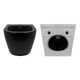 Унитаз подвесной Ultra Quiet QT13332381АSMB + биде подвесное QT1355046FMB - изображение 8