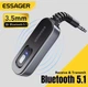 Bluetooth адаптер передавач та аудіоприймач Essager AUX трансмітер/ресивер 3,5мм з вбудованим акумулятором та мікрофоном BT5.1 - зображення 1