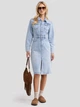 Плаття-сорочка джинсове міді осіннє жіноче Big Star Laylana 162 S Блакитне (5900714830878) - зображення 3