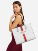 Torba shopper damska duża Guess Silvana HWSC8665240-STL Szara (800070318916) - obraz 2