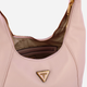 Torebka hobo damska duża Guess Laryn HWBA9196030-LTR Różowa (800070316602) - obraz 4