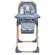 Стульчик для кормления складной EL CAMINO ME 1115-W CRAFT Gray серый + дуга с мягкими игрушками - изображение 12