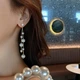 Сережки "Pearl Chains", золото - зображення 1